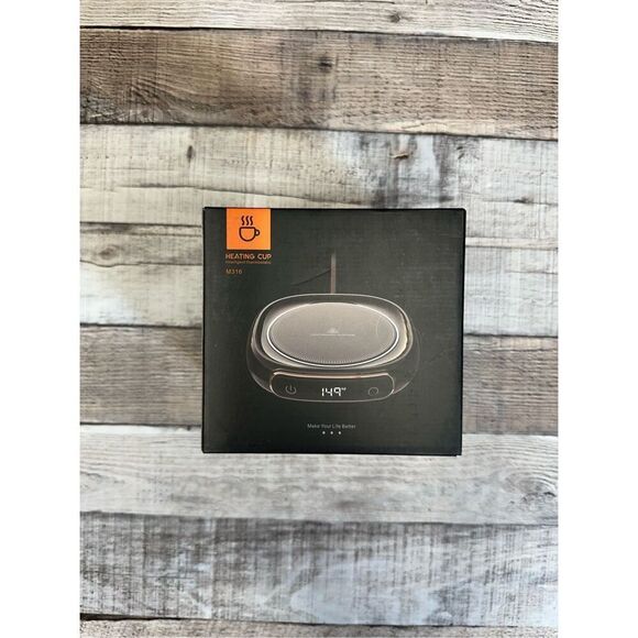 NIB Black Mug Warmer for Glass, Metal, Plastic, Ceramic Cups - Picture 1 of 4